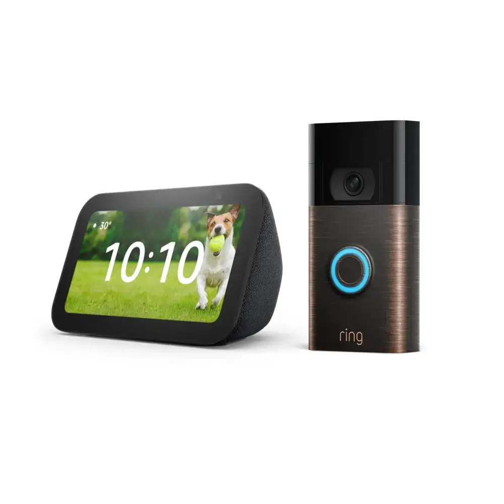 Ring Video Doorbell and Echo Show 5 Bundle: Enhancing Home Security, Cyber Monday